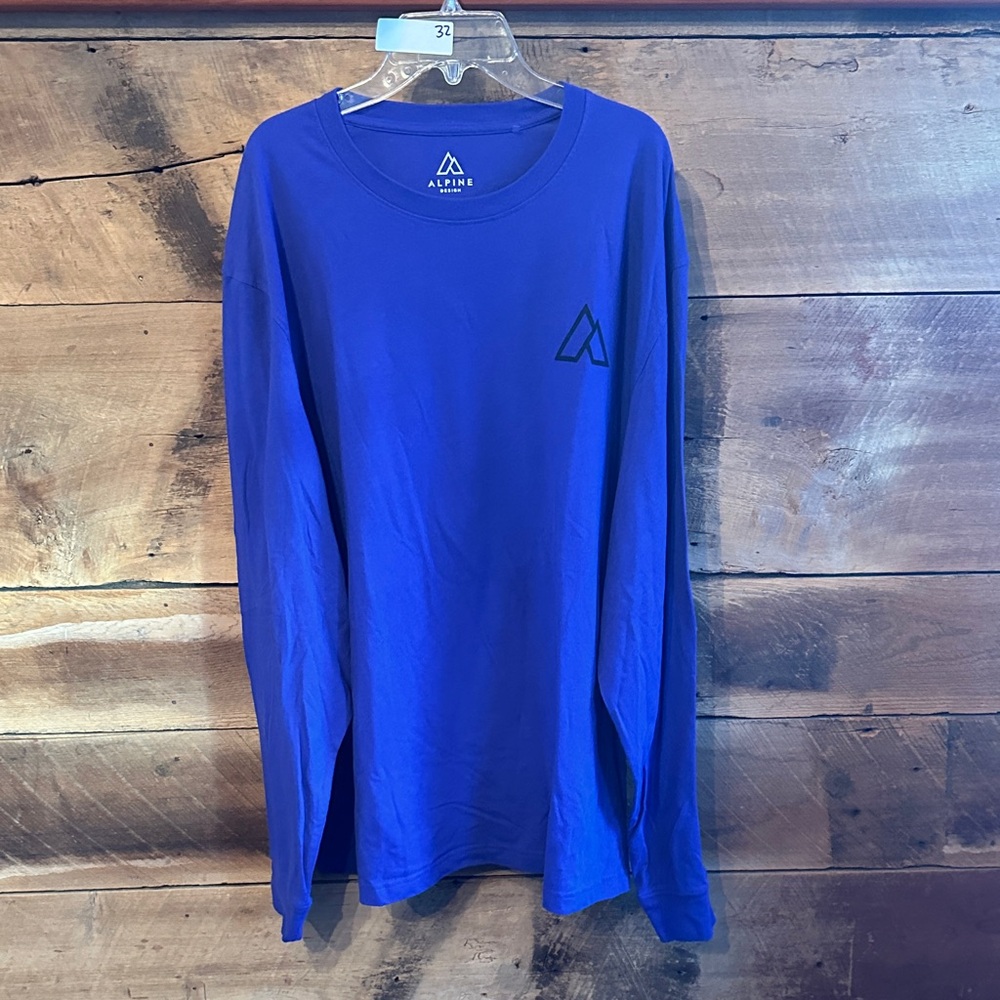 Alpine Design Purple/Blue Long Sleeve Tee